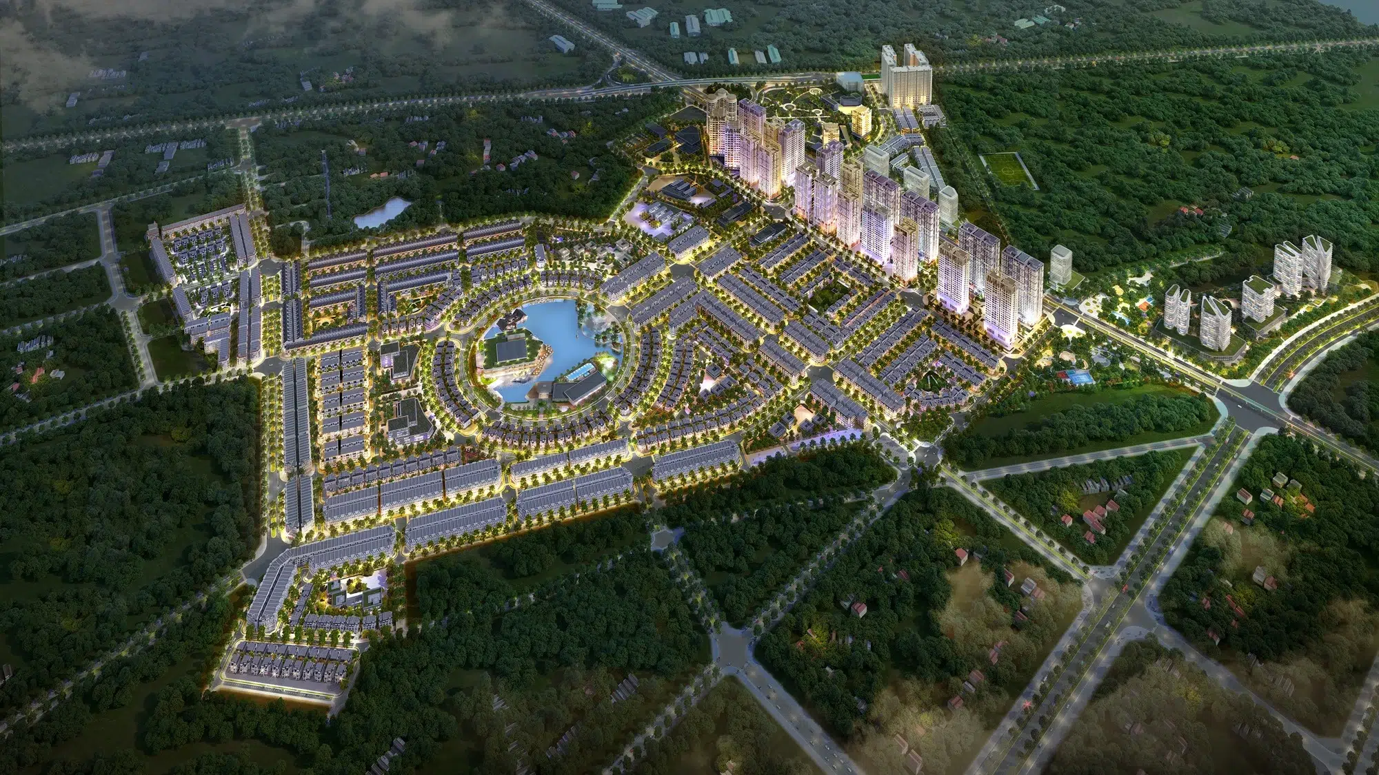 Phoi canh tong the hinode royal park
